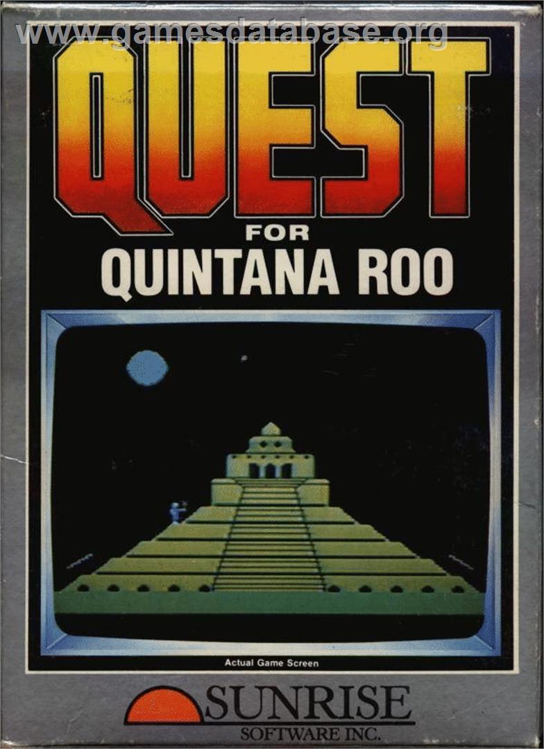 Quest for Quintana Roo - Atari 8-bit - Artwork - Box