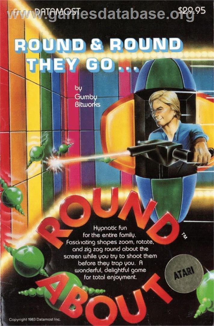 Round About - Atari 8-bit - Artwork - Box