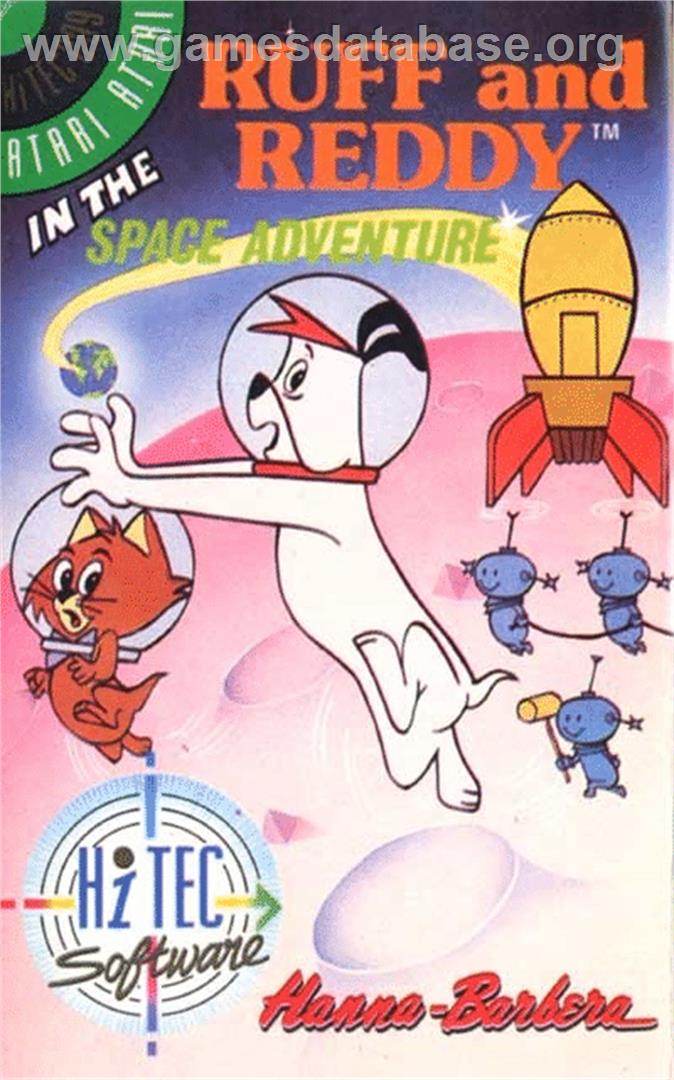 Ruff and Reddy in the Space Adventure - Atari 8-bit - Artwork - Box