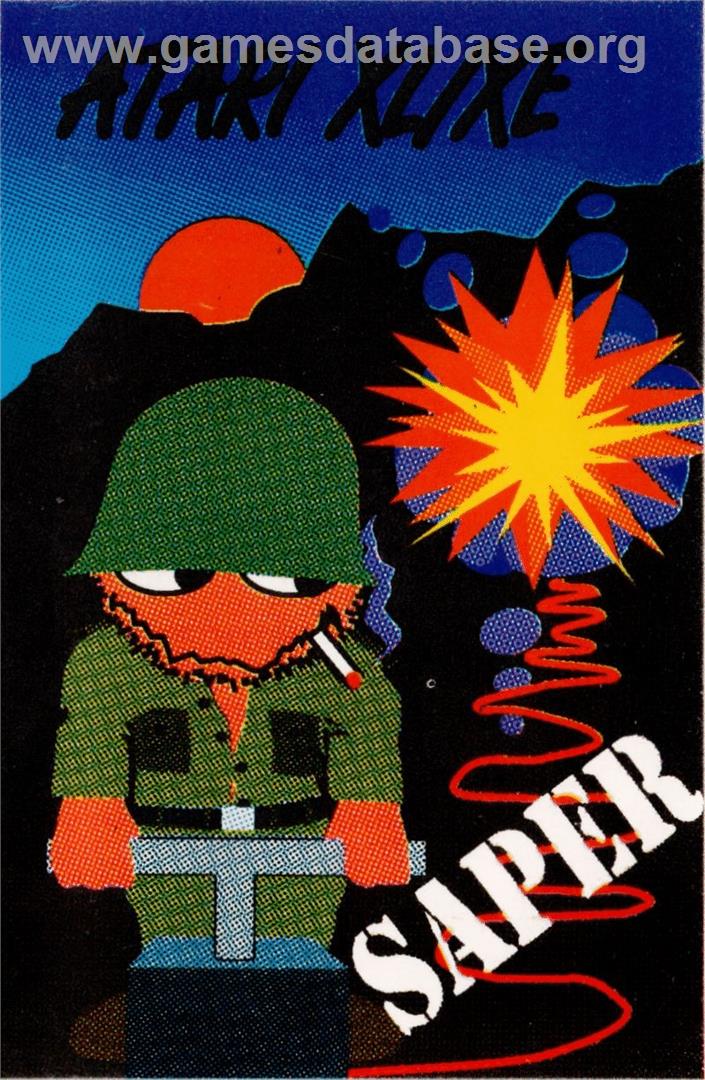 Saper - Atari 8-bit - Artwork - Box