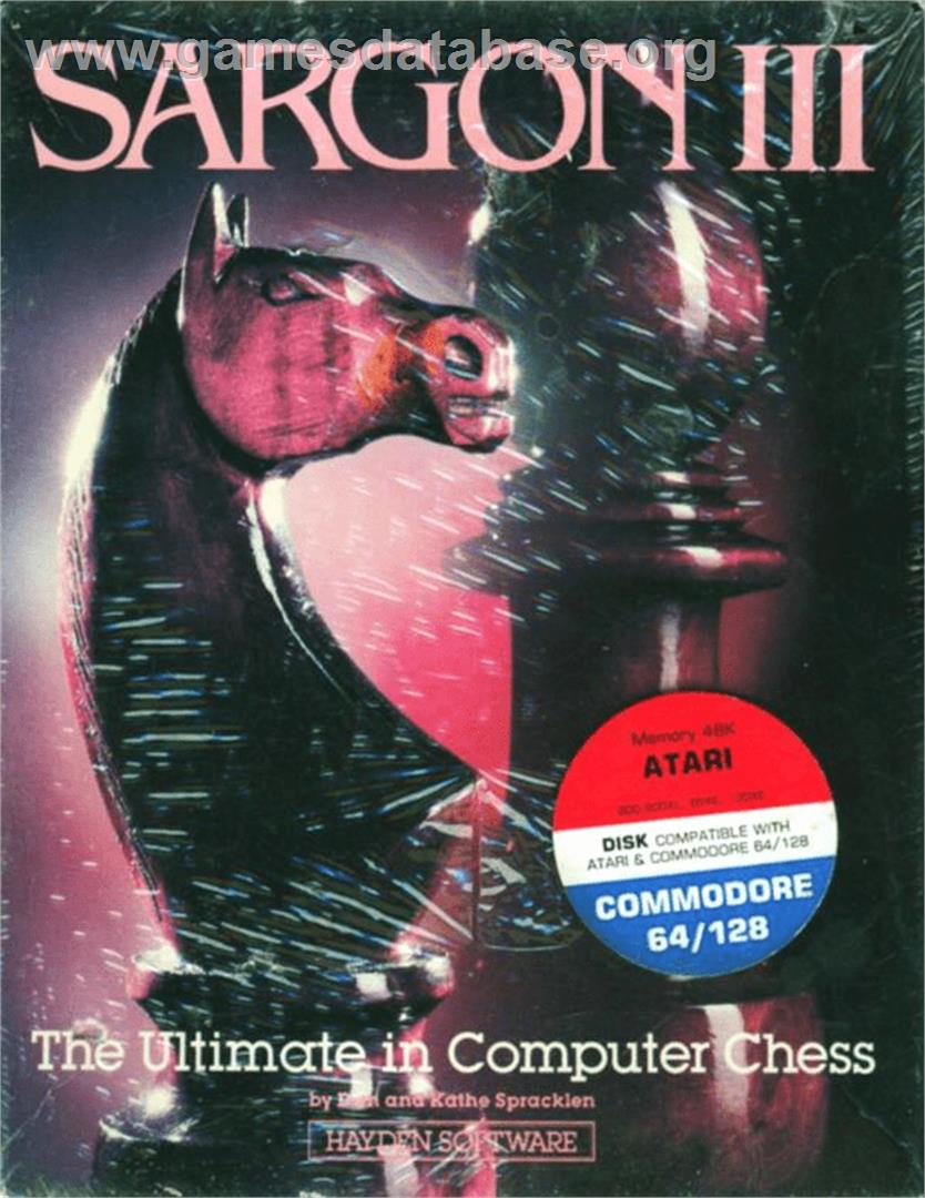 Sargon 3 - Atari 8-bit - Artwork - Box