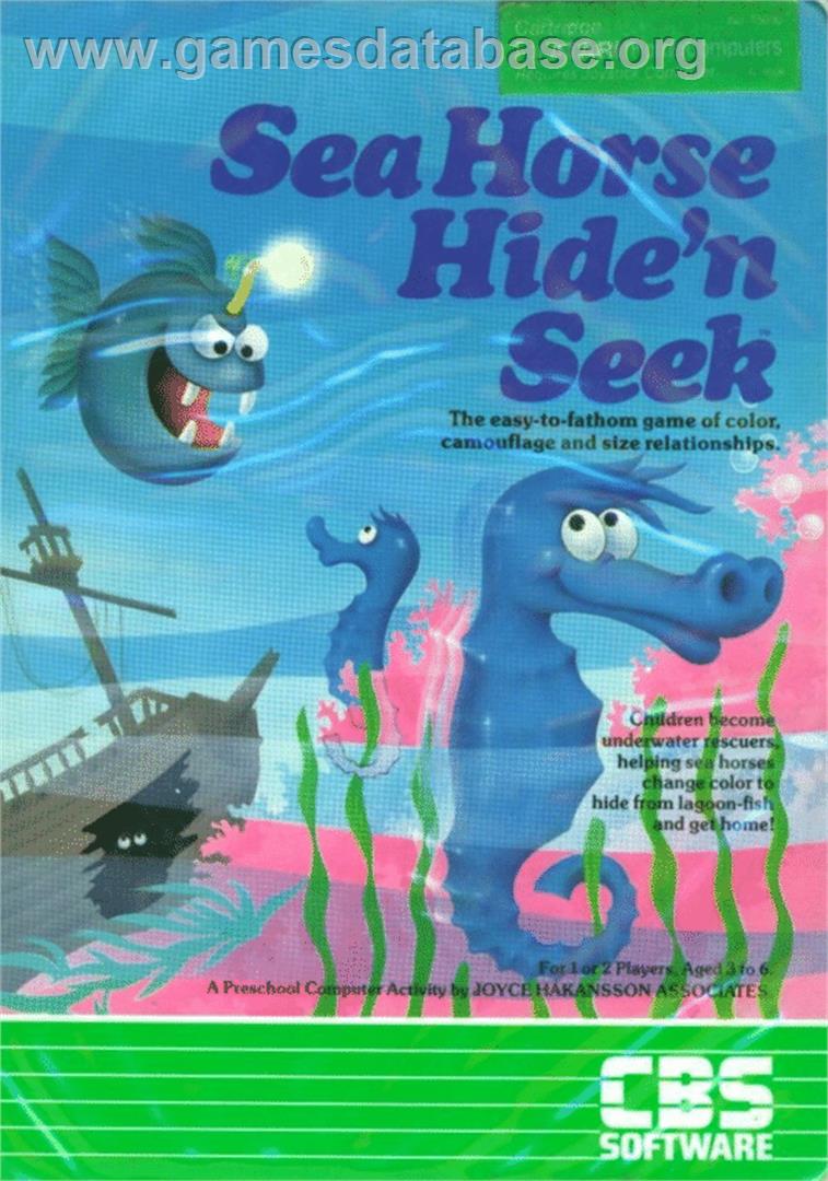 Sea Horse Hide'n Seek - Atari 8-bit - Artwork - Box
