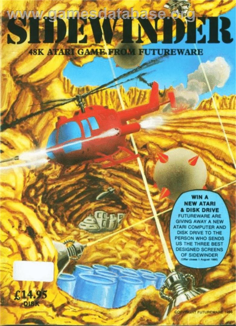 Sidewinder - Atari 8-bit - Artwork - Box