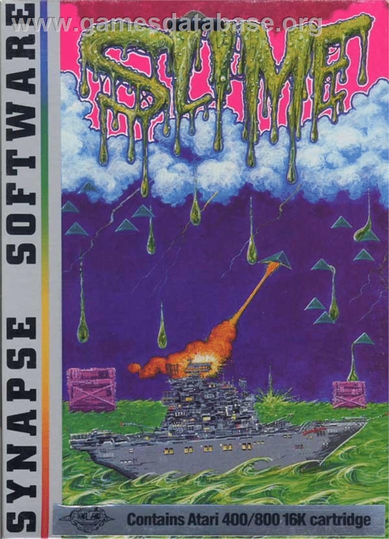 Slime - Atari 8-bit - Artwork - Box