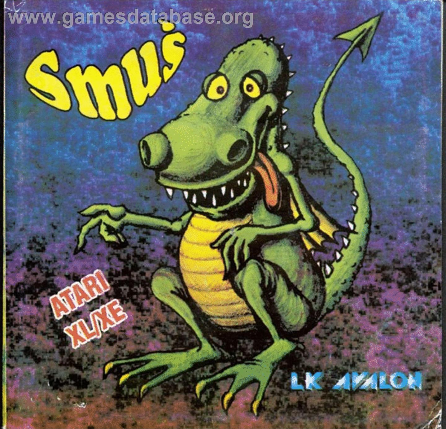 Smus - Atari 8-bit - Artwork - Box
