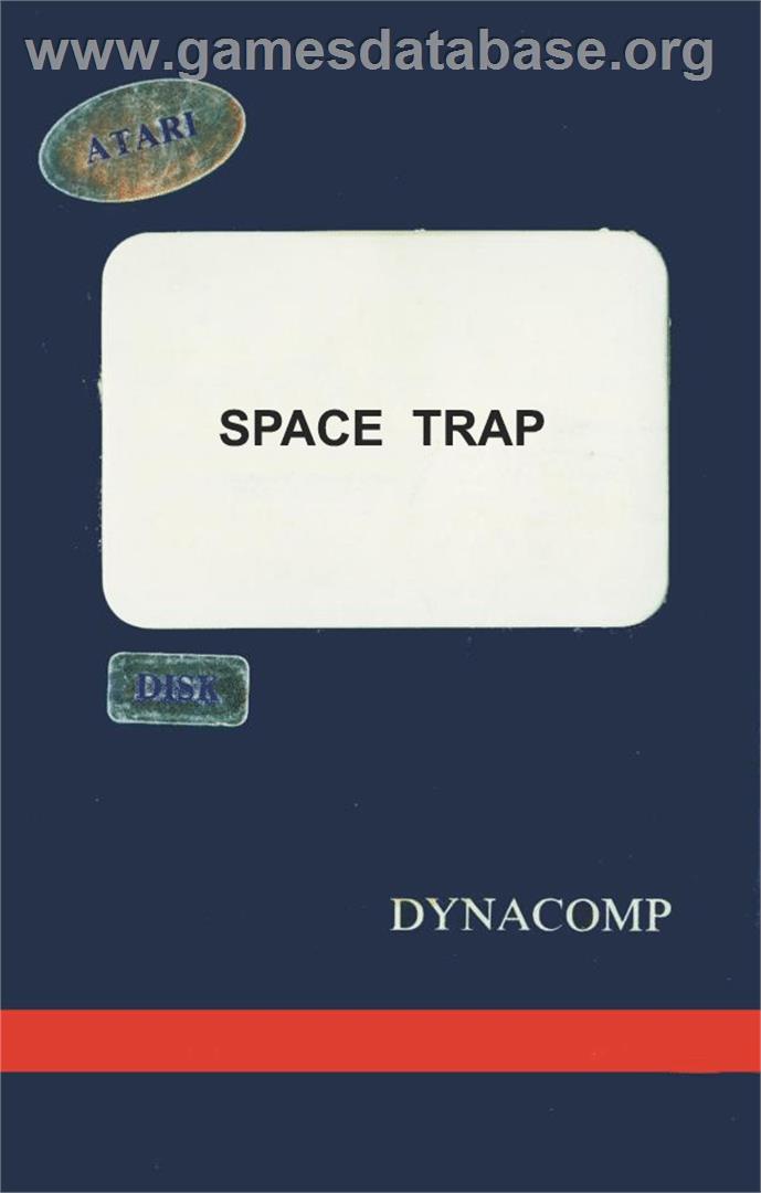 Space Trap - Atari 8-bit - Artwork - Box