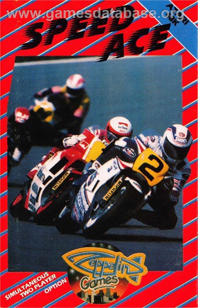 Speed Ace - Atari 8-bit - Artwork - Box