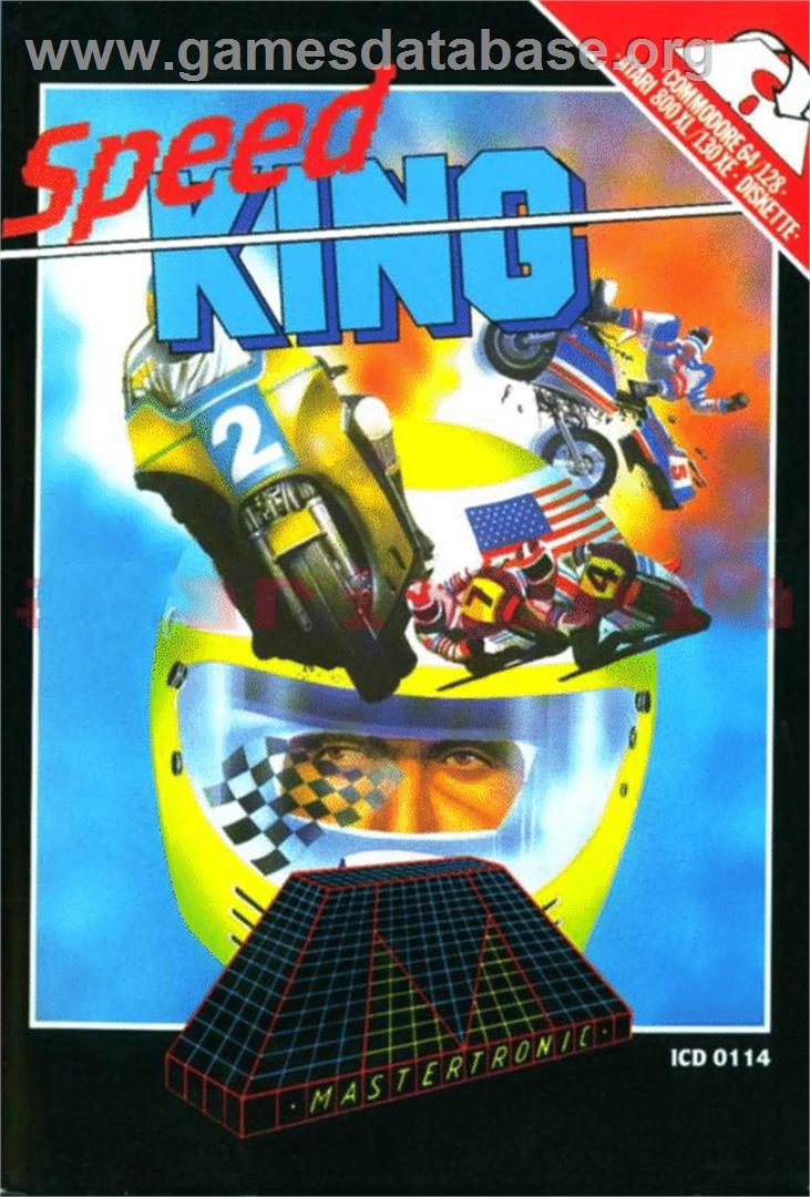 Speed King - Atari 8-bit - Artwork - Box