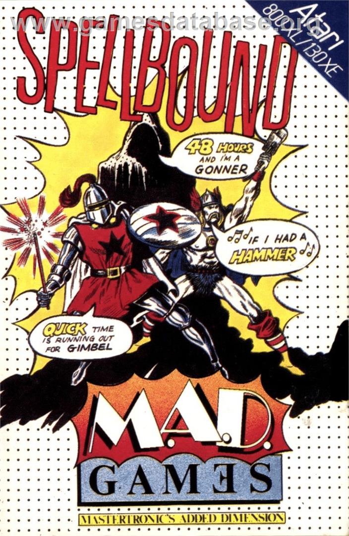 Spellbound - Atari 8-bit - Artwork - Box