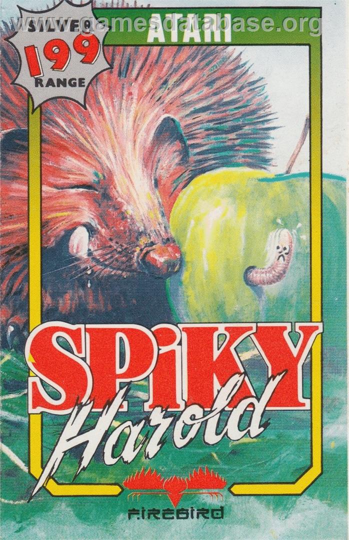 Spiky Harold - Atari 8-bit - Artwork - Box