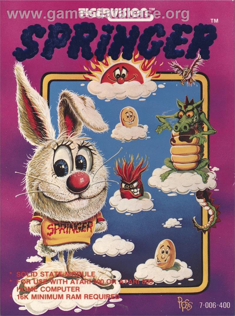 Springer - Atari 8-bit - Artwork - Box