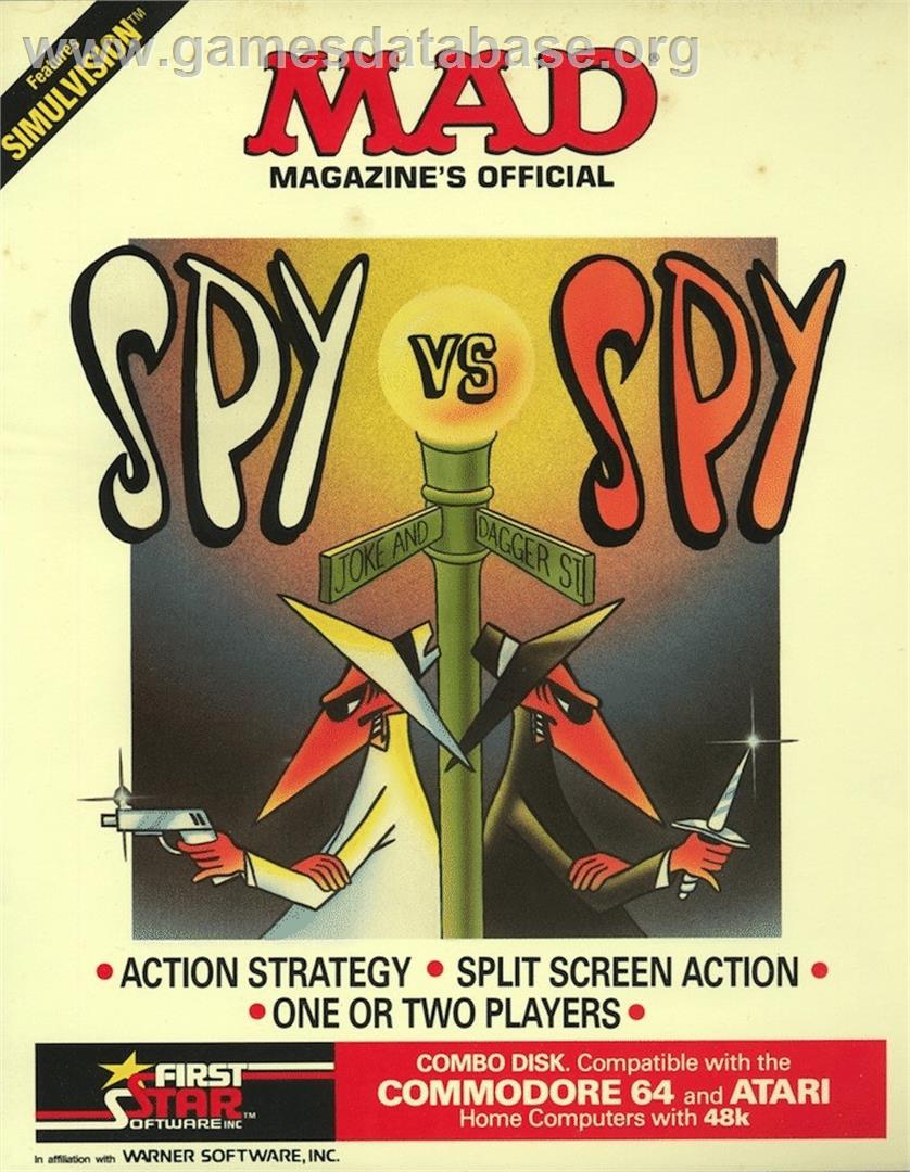 Spy Vs Spy - Atari 8-bit - Artwork - Box