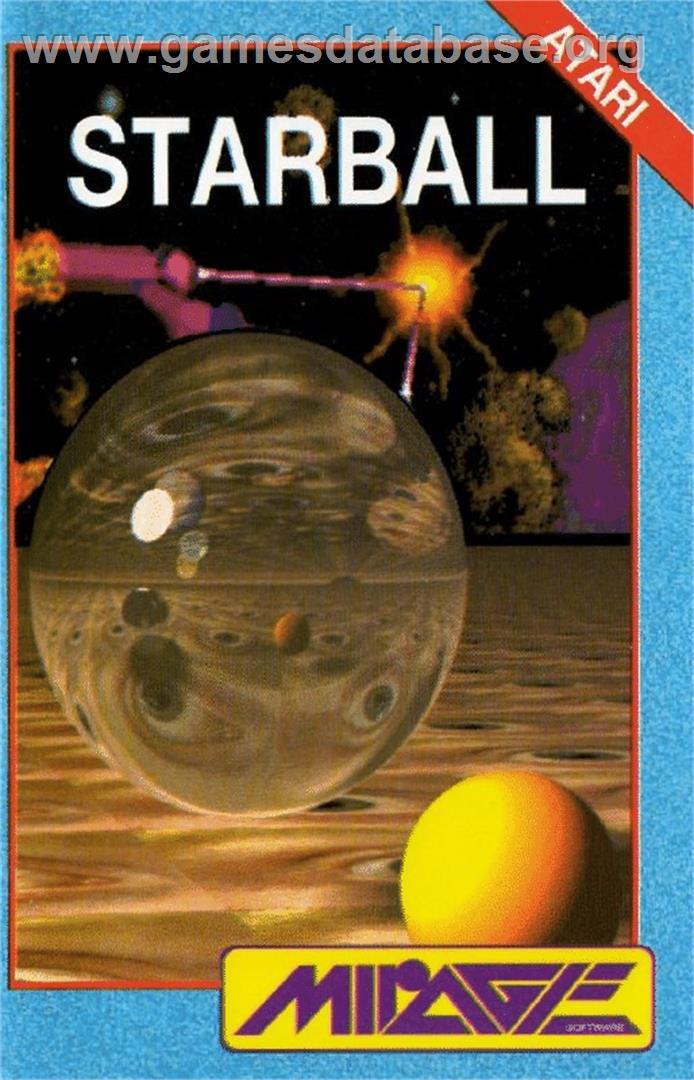Starball - Atari 8-bit - Artwork - Box