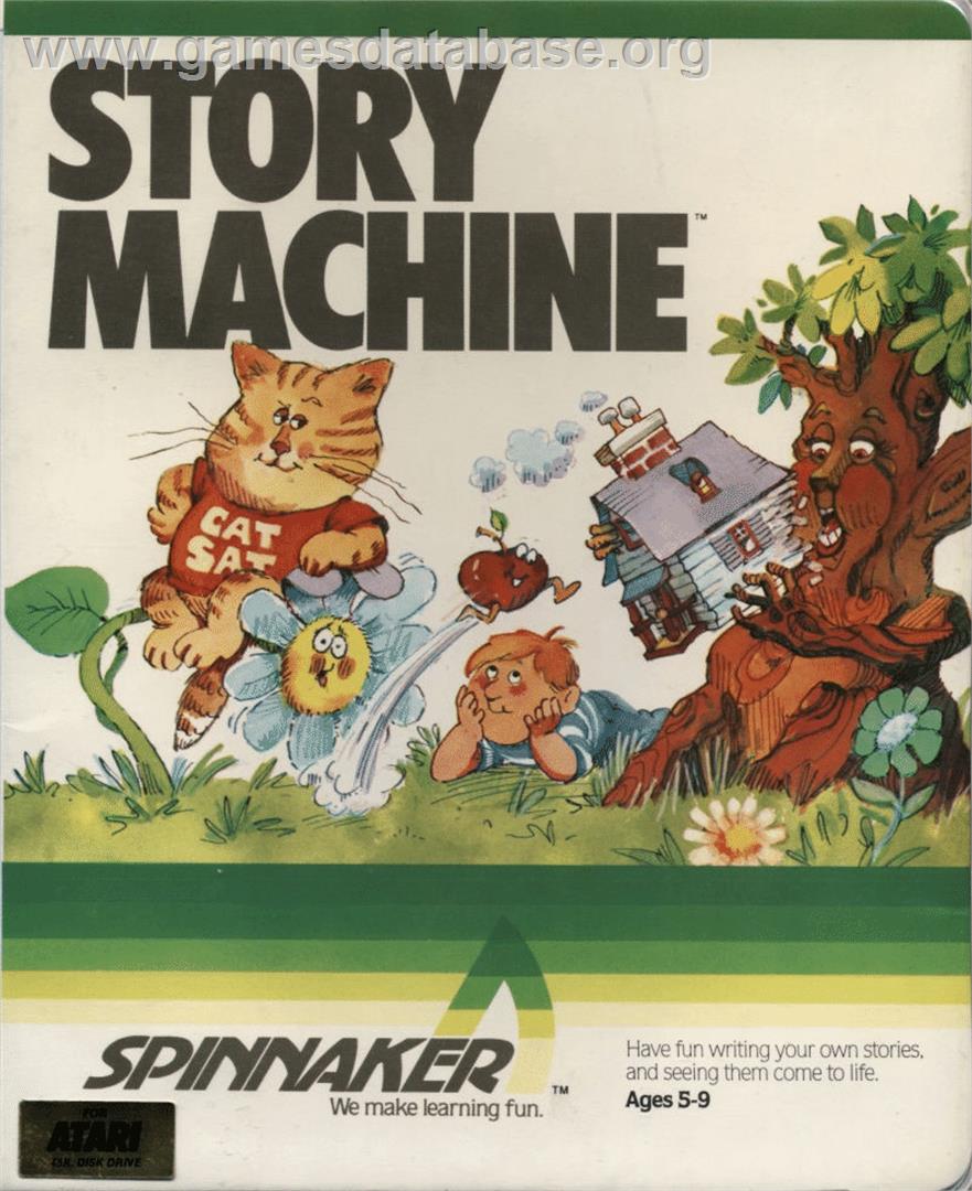 Story Machine - Atari 8-bit - Artwork - Box