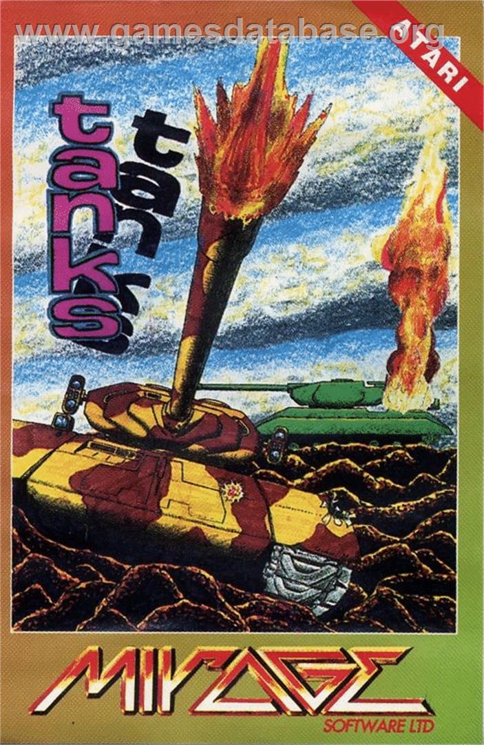 Tanks - Atari 8-bit - Artwork - Box