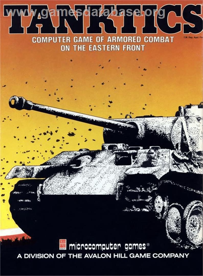 Tanktics - Atari 8-bit - Artwork - Box
