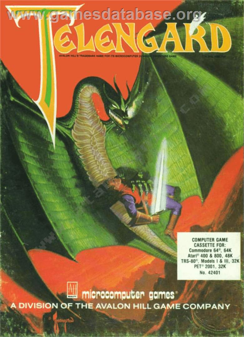 Telengard - Atari 8-bit - Artwork - Box