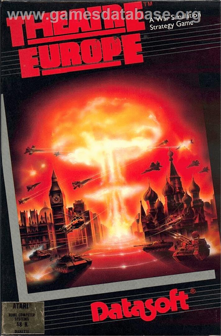 Theatre Europe - Atari 8-bit - Artwork - Box