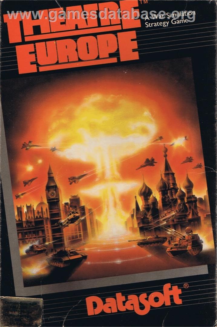 Theatre Europe - Atari 8-bit - Artwork - Box