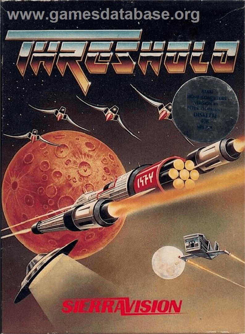 Threshold - Atari 8-bit - Artwork - Box