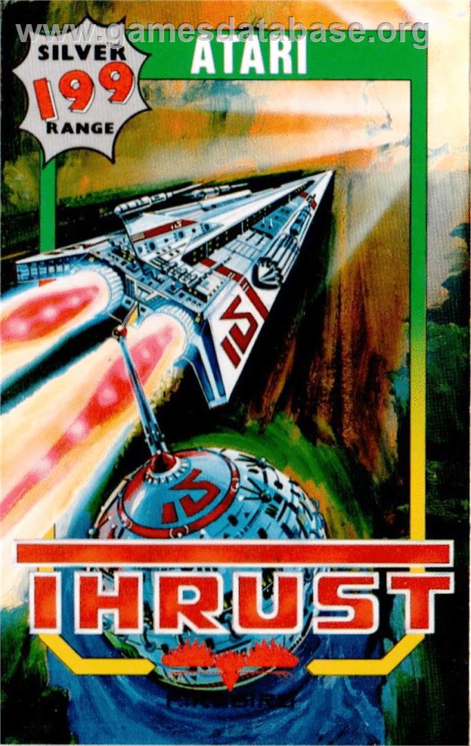 Thrust - Atari 8-bit - Artwork - Box