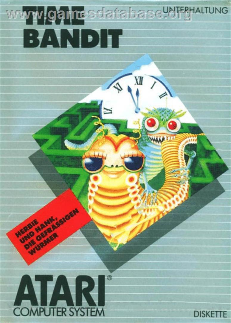 Time Bandit - Atari 8-bit - Artwork - Box