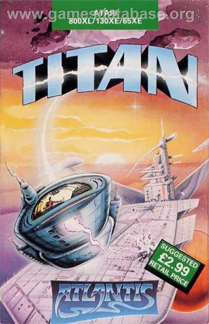 Titan - Atari 8-bit - Artwork - Box