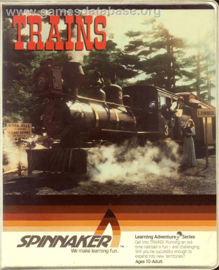 Trains - Atari 8-bit - Artwork - Box