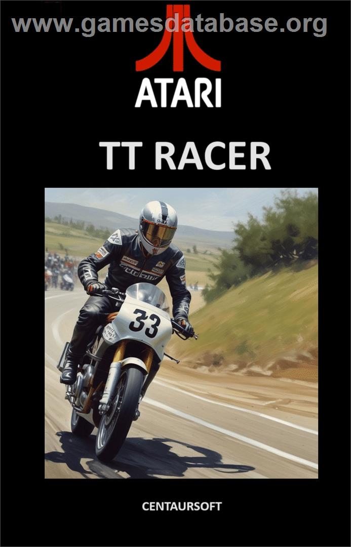 Tt Racer - Atari 8-bit - Artwork - Box