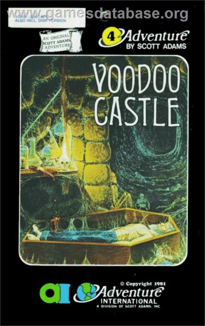 Voodoo Castle - Atari 8-bit - Artwork - Box