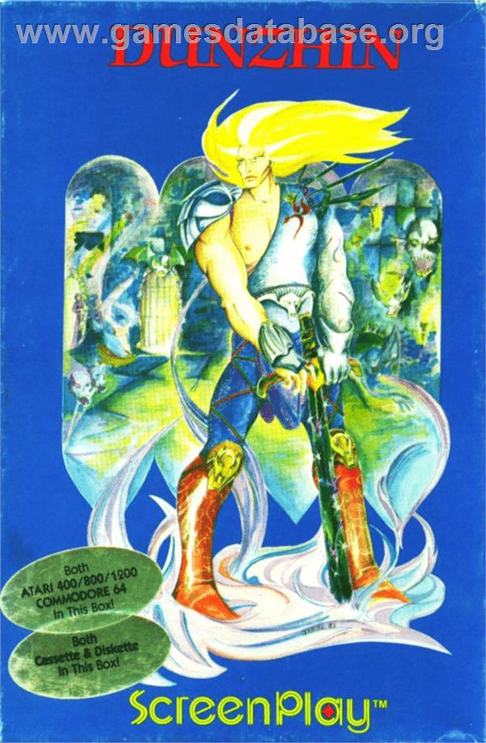 Warrior of Ras Vol.I: Dunzhin - Atari 8-bit - Artwork - Box