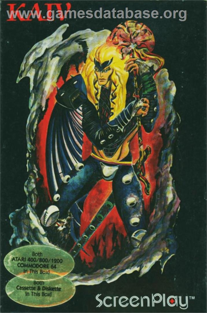 Warrior of Ras Vol.II: Kaiv - Atari 8-bit - Artwork - Box