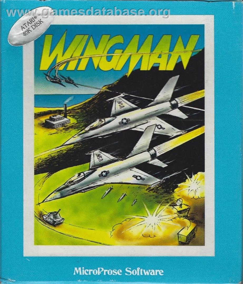 Wingman - Atari 8-bit - Artwork - Box