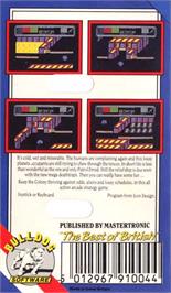 Box back cover for Colony on the Atari 8-bit.