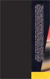 Box back cover for Danger Ranger on the Atari 8-bit.