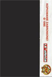 Box back cover for Kupiec on the Atari 8-bit.