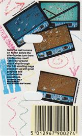 Box back cover for Panther on the Atari 8-bit.