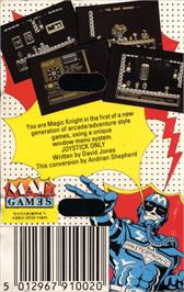 Box back cover for Spellbound on the Atari 8-bit.