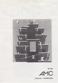 Box back cover for Tales Of Dragons And Cavemen on the Atari 8-bit.
