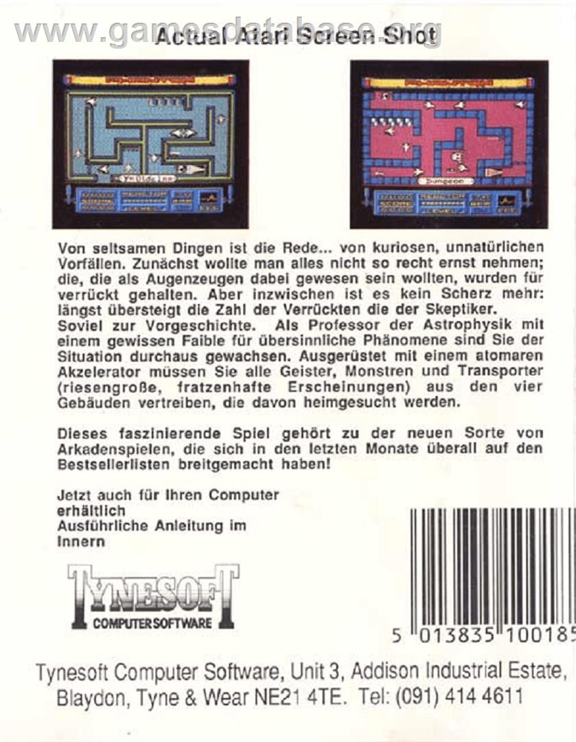 Four Great Games Volume 3 - Atari 8-bit - Artwork - Box Back