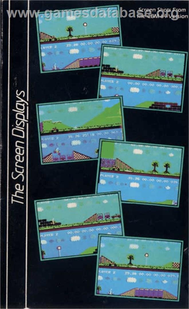 Kikstart: Off-Road Simulator - Atari 8-bit - Artwork - Box Back
