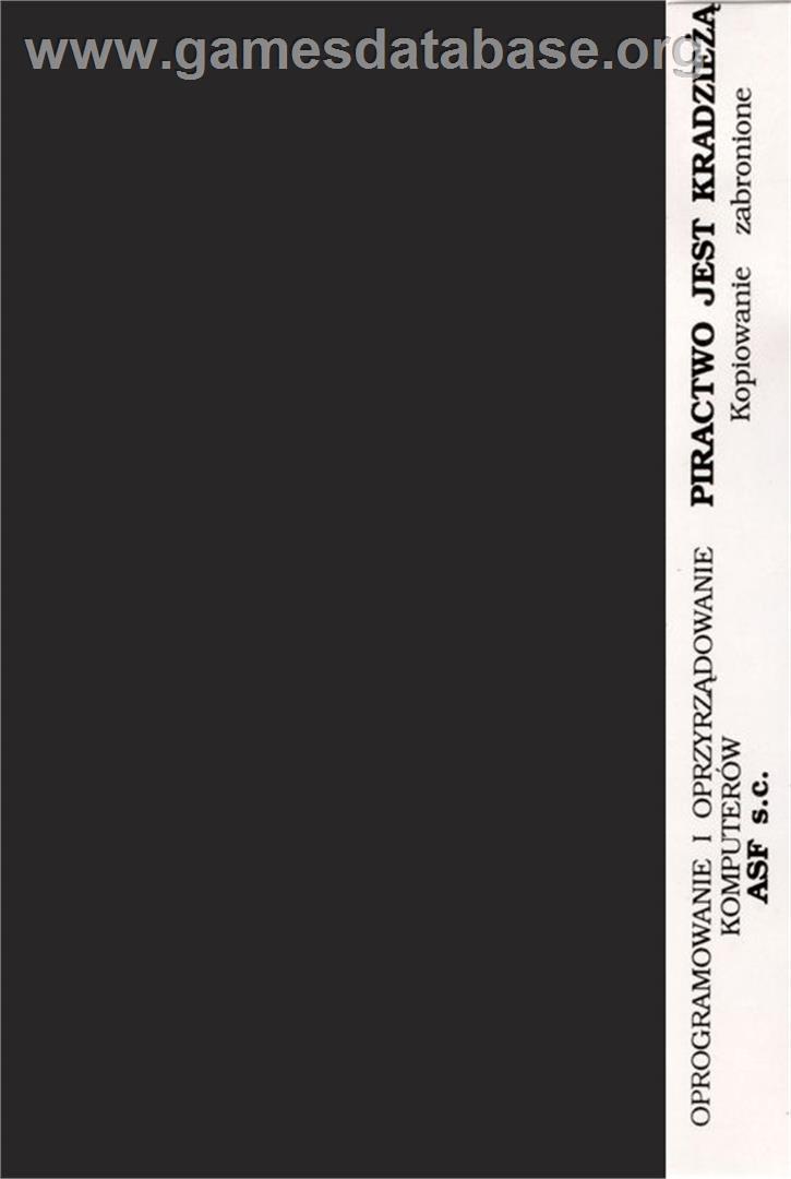 Kult - Atari 8-bit - Artwork - Box Back