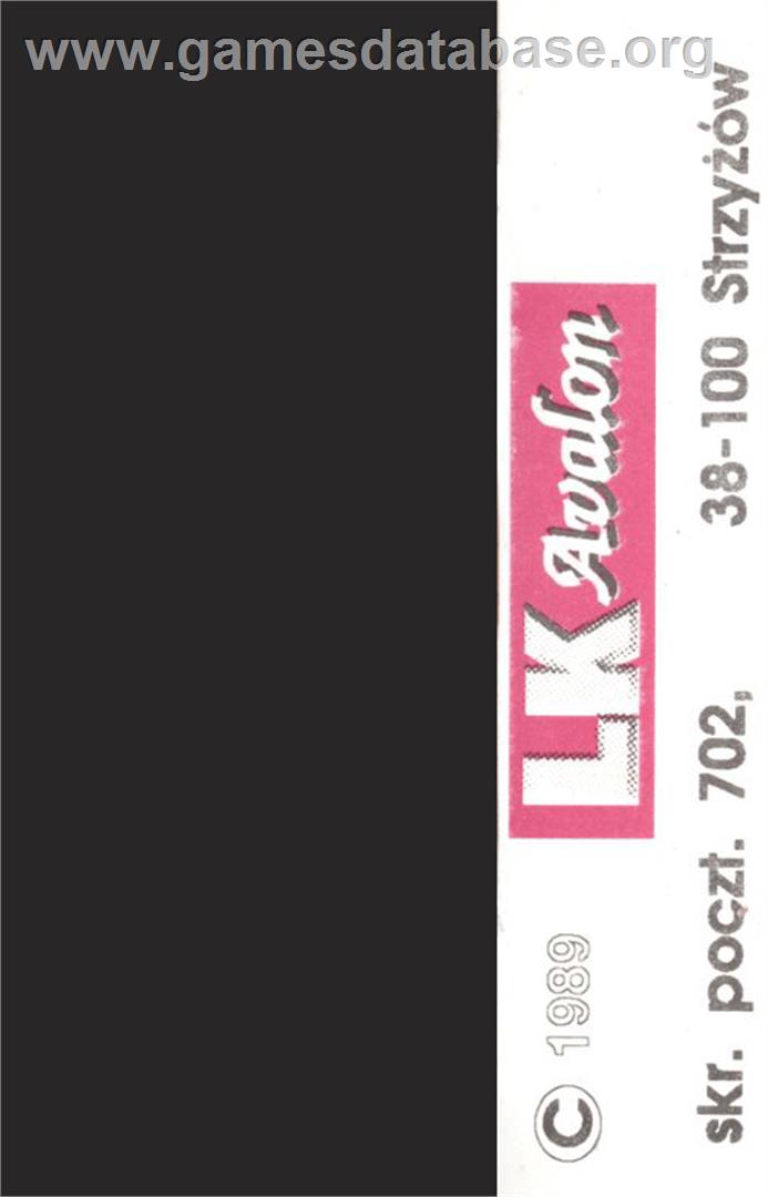 Robbo - Atari 8-bit - Artwork - Box Back
