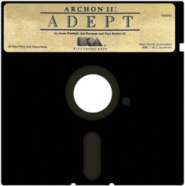 Cartridge artwork for Archon 2: Adept on the Atari 8-bit.