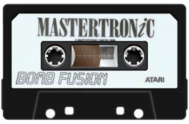Cartridge artwork for Bomb Fusion on the Atari 8-bit.