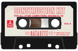 Cartridge artwork for Boulder Dash Construction Kit on the Atari 8-bit.