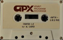 Cartridge artwork for Counter on the Atari 8-bit.