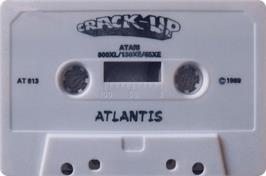 Cartridge artwork for Crack-Up on the Atari 8-bit.