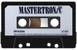 Cartridge artwork for Invasion on the Atari 8-bit.