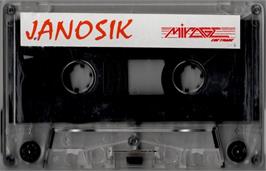 Cartridge artwork for Janosik on the Atari 8-bit.